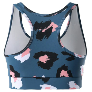 Custom OEM Women Seamless Fitness Bra – Breathable Quick Dry Yoga <b>Top</b> with Criss <b>Cross</b> Back - Product Image 3