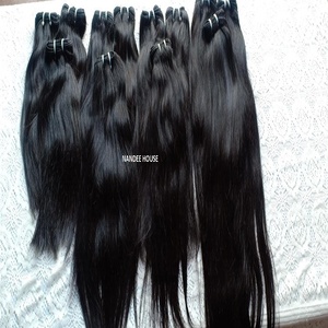 Extensions de cheveux naturels indiens Remy 100% humains, qualité double, ondulés, à clipser, couleur naturelle, livraison DHL - Product Image 5