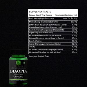 Cápsulas Herbales GreenOpia para el Cuidado de la Diabetes |   Suplemento Nutricional a Base de Plantas |   Fórmula de Apoyo Diario para el Bienestar - Product Image 4