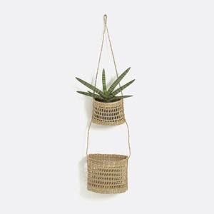 Paniers suspendus tissés à la main, paniers de rangement, vente en gros, écologiques, fabriqués au Vietnam - Product Image 2