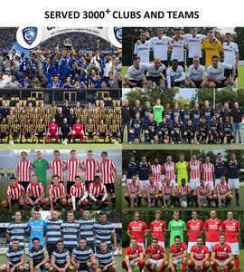 เสื้อฟุตบอลแบบขายส่งสำหรับทีมชายและหญิง พิมพ์ชื่อทีมและหมายเลขได้ตามต้องการ มีแบบเปล่าให้เลือก - Product Image 6