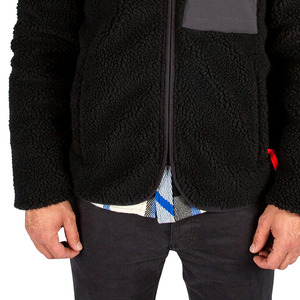 Custom Full Zipper Winter <b>Men</b> Sherpa <b>Jackets</b> Stand Collar <b>Thick</b> Warm Casual Polar <b>Fleece</b> <b>Jacket</b> - Product Image 5