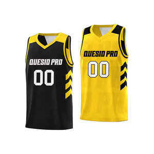 Maillot de basketball réversible de qualité supérieure, le plus vendu, avec broderie par sublimation – Hauts et chemises de sport - Product Image 1