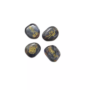 Piedras de Luna Arcoíris Naturales al por Mayor, Piedras Rodadas de Alta Luminosidad, Cristales Grabados para Reiki, Excelentes Piedras Preciosas - Product Image 5