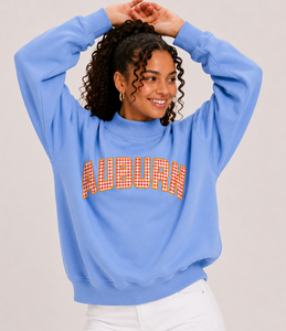 Sweat-shirt décontracté à col montant pour femme, personnalisé, coupe oversize, manches longues, en molleton de coton, vente en gros - Product Image 6