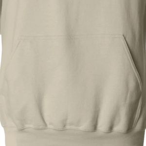 Sudadera con Capucha Gráfica Beige, Suave, de Forro Polar, Manga Larga, Estilo Casual, Moda Urbana, Cálida, para Mujer - Product Image 4