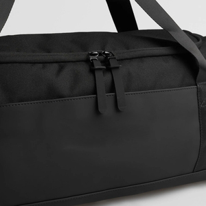 Gym Bag for Men and Women Sports Duffle Bag Travel <b>Backpack</b> Weekender Overnight Bag with Shoes Compartment Black - Product Image 3