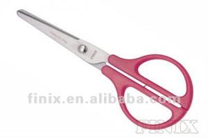 Tijeras de estudiante para niños de regreso a la escuela Tijeras de papel de oficina con hoja de acero inoxidable Mangos de plástico con revestimiento antiadherente - Product Image 4