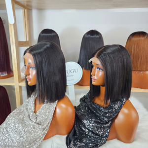 Peluca Larga y Lisa de Cabello Virgen Transparente para Encaje, para Mujeres Europeas y Judías, Venta al Por Mayor - Product Image 3