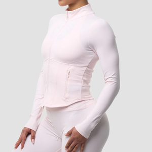 Plus Size Workout Jackets for <b>Women</b> <b>Zip</b> <b>up</b> Breathable Sweat-Wicking Full Length Athletic <b>Tops</b> for Running Yoga - Product Image 3