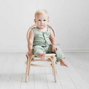 Silla de ratán Rosa ecológica para niños, muebles para niños, de paz, Natural - Product Image 1