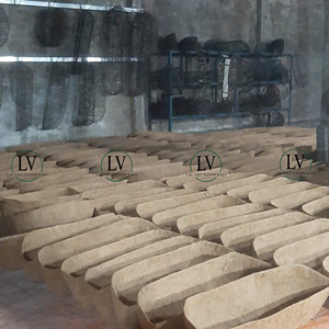Maceta Rectangular de Fibra de Coco con Soporte Metálico, Maceta Rústica con Revestimiento de Fibra de Coco para Decoración Navideña y Festiva, Procedente de Vietnam - Product Image 4