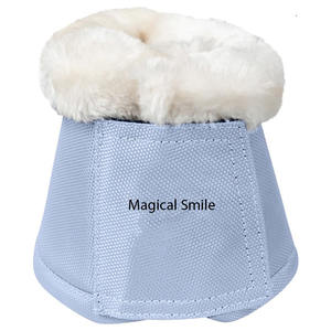 Botas de neopreno para caballo con parte superior de material de 1860 denier de calidad superior, botas ligeras y cómodas. - Product Image 2