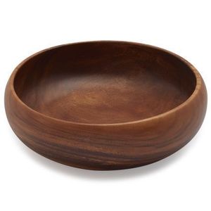 Bol en bois naturel sculpté à la main de haute qualité – Design classique personnalisable – Vaisselle pour la maison et le bureau - Product Image 6