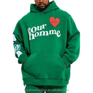 Survêtement unisexe avec logo personnalisé, vêtements de sport pour hommes de grande taille, survêtement d'hiver pour entraînement, jogging, jogging, vente en gros OEM - Product Image 3