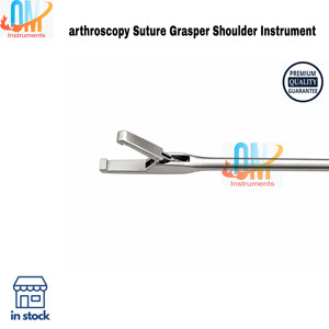 Pince à sutures pour réparation artroscopique de l'épaule, manipulateur et récupérateur de sutures – Instrument chirurgical en acier inoxydable allemand de qualité supérieure - Product Image 2