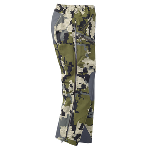 Pantalon de chasse softshell camouflage pour homme, imperméable, taille élastique, poches, coupe classique, usage extérieur - Product Image 2