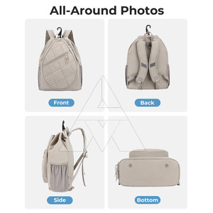 Sacs de tennis à prix avantageux en ligne, accessoires pour jeunes, sacs de tennis en polyester - Product Image 3