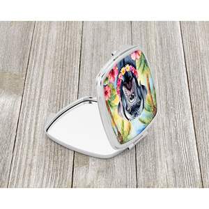 Mastín Napolitano Luau espejo de maquillaje de viaje compacto portátil plegable diseño de mano regalo para mujeres y niñas - Product Image 2