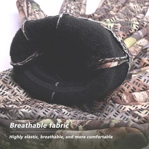 Gants de chasse camouflage, écran tactile, chauds, avec doublure polaire, antidérapants, légers, pour la chasse en plein air - Product Image 6