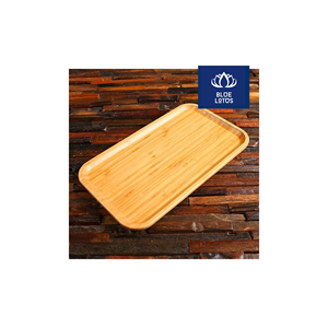 Plateau en bambou écologique de qualité supérieure, sûr et propre, produit végétal pur, idéal pour servir les repas et conserver les fruits - Fournisseur - Product Image 1