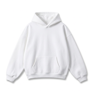 เสื้อฮู้ดซิปขายส่งสำหรับผู้ชาย ผ้าฝ้ายฟลีซ พร้อมเชือกปรับได้ สำหรับผู้จัดจำหน่ายเสื้อผ้า - Product Image 1