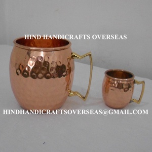 Wholesale Antique 100 % Pure Copper Moscow Mule <b>Mugs</b> for Bars and Restaurant Drinkware <b>Mugs</b> by Indian Manufacturer - Product Image 5