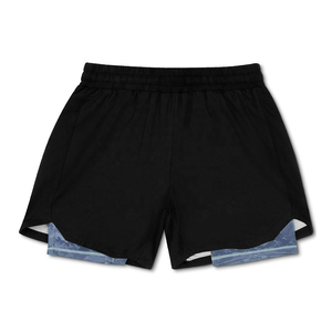 Pantalones Cortos de MMA 2 en 1 para Hombre, Último Modelo 2026: Capa Interior con Camuflaje Digital, Secado Rápido, Transpirables, para Entrenamiento en el Gimnasio - Servicio OEM Personalizado - Product Image 1