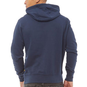 Sweat-shirt à capuche surdimensionné en coton polyester 350 GSM avec logo brodé personnalisé pour hommes - Product Image 4