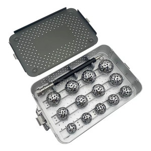 Kit de Instrumentos Ortopédicos de Alta Calidad, Juego Manual de Escariadores para Recesos Acetabulares, Acero Inoxidable Alemán, Escariadores Acetabulares CE - Product Image 4