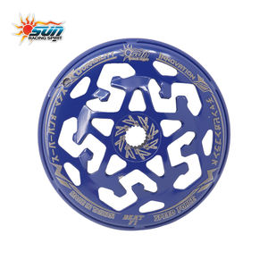 Campana de Embrague de Acero SUN Racing Taiwan BEAT Fi para Scooter, Superficie Recubierta, Ranurado Renovado, Enganche Suave y Duradero, Nuevo Azul - Product Image 1