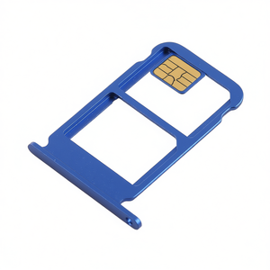 Bandeja para tarjeta SIM y tarjeta Micro SD azul para Honor 10 - Product Image 2