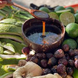 Tazón para Servir de Cáscara de Coco Estilo Ecológico, Vajilla Reutilizable Hecha a Mano Natural para Uso Diario - Product Image 4