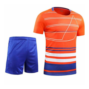 Custom Unisex Sports Uniform Set for <b>Tennis</b> Badminton & <b>Table</b> <b>Tennis</b>-Breathable Polyester with Custom Colors & Sizes - Product Image 1