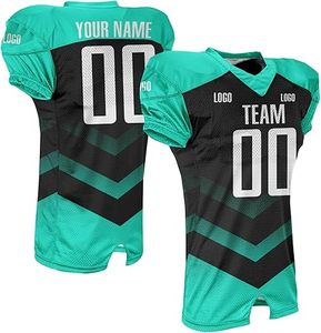 Maillot de football américain unisexe personnalisé avec logo imprimé – Qualité supérieure – Uniforme de football américain sur mesure - Product Image 1