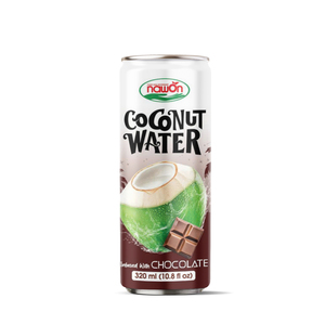 OEM Beverage Manufacturer Premium Coconut Water with <b>Chocolate</b> Private Label Ready To Drink Wholesale Supplier 330ml - Product Image 1