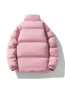 Men’s Winter Quilted Jacket Hooded Puffer <b>Coat</b> Warm Lightweight Insulated Windproof Outdoor Casual Cold Weather Jacket - Product Image 6