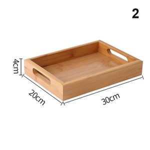 Plateau de service rectangulaire unique en bois, fait main, design minimaliste, en bois massif, pour assiettes et plats, idéal pour les fêtes, outils de service - Product Image 5