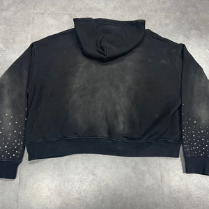 Sudaderas con Capucha de Invierno de Alta Calidad Hechas en Pakistán, Tejidas a Crochet, con Pedrería, Logotipo Personalizado de Alta Calidad para Venta en Línea - Product Image 2