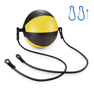 Ballon de vitesse de boxe professionnel en cuir pour entraînement de boxe, MMA et musculation, ballons de frappe de décompression - Product Image 2