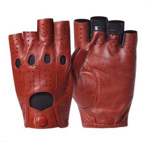 Gants de fitness demi-doigts en polyester antidérapants à fermeture magnétique pour musculation, entraînement en salle de sport et bodybuilding – Prix abordable - Product Image 5