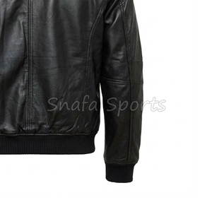 Custom <b>Suede</b> Leather <b>Jacket</b> High Quality Luxury Zip up <b>Jacket</b> for Men Winter Bomber Biker wear <b>Jacket</b> - Product Image 5