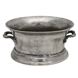Seau à champagne en métal de style vintage - Refroidisseur de glace décoratif pour table, idéal pour les mariages, les restaurants et les événements à domicile - Product Image 5