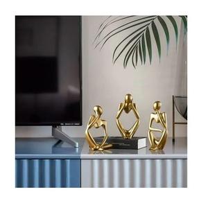 Sculpture métallique moderne, statue de design spécial, collection d'arts, statue en métal et aluminium - Product Image 4