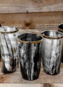 Vasos de Cóctel de Lujo Hechos a Mano con Cristal de Cuerno Natural, Ecológicos, para Hogares y Bares Elegantes al Mejor Precio - Product Image 4