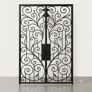 Royal Luxury Rust-resistant Steel Gate with Traditional Victorian Design; Easy Assembly and for Outdoor Use - Product Image 1