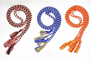 Nuevo Cordón Metálico Trenzado Azul y Dorado Modelo 2026 con Borlas para Uso en Prendas, con Precio Económico y Servicio OEM - Product Image 4