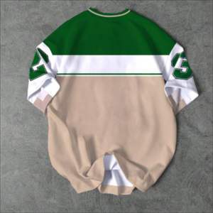 T-shirt en coton premium vintage streetwear, coupe oversize à épaules tombantes, tissu épais et lourd, imprimé personnalisé, haut décontracté pour homme - Product Image 2