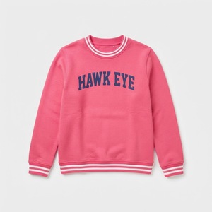 เสื้อฮู้ด HAWK EYE SPORTS รุ่น Autumn/Winter สำหรับผู้หญิง ผ้าฟลีซเนื้อนุ่ม สไตล์สตรีทแวร์ คอกลม ไหล่ตก ระบายอากาศได้ดี ไม่บุซับใน น้ำหนัก 360 กรัม - Product Image 4