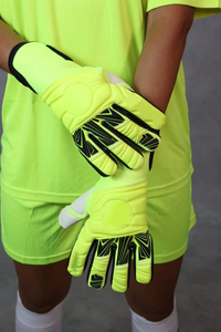 Gants de gardien de but professionnels ONDRA INDUSTRIES, nouveau latex 4 mm, adhérence respirante, fermeture auto-agrippante, unisexe, entraînement et matchs - Product Image 5